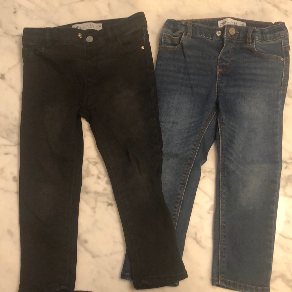 Zara skinny jeans size 2-3 years